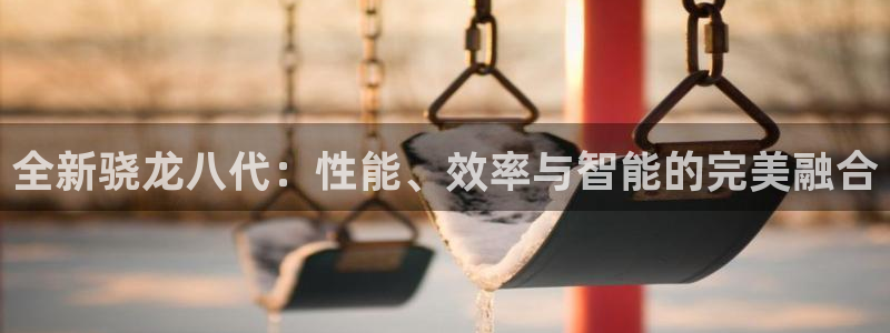 壹号top娱乐：全新骁龙八代：性能、效率与智能的完美融合